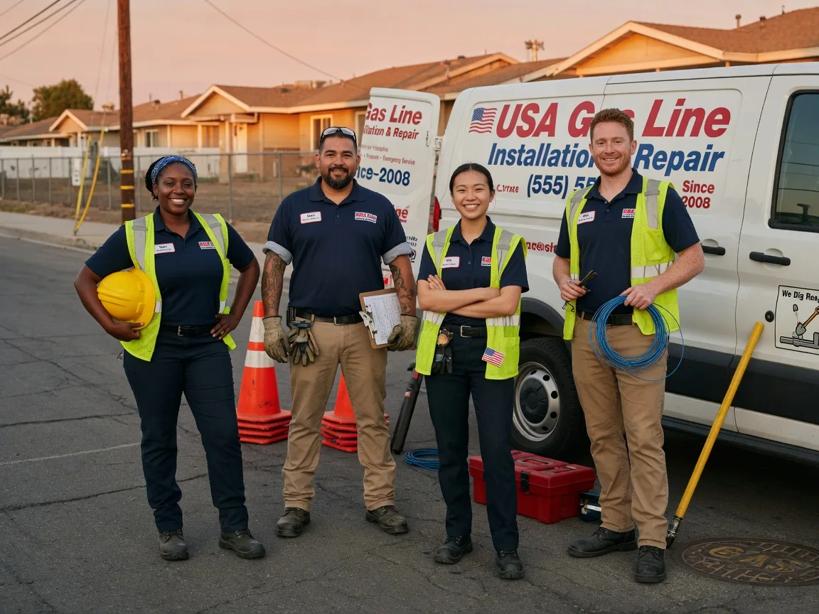 Gas Line Installation company in Steeleville, IL